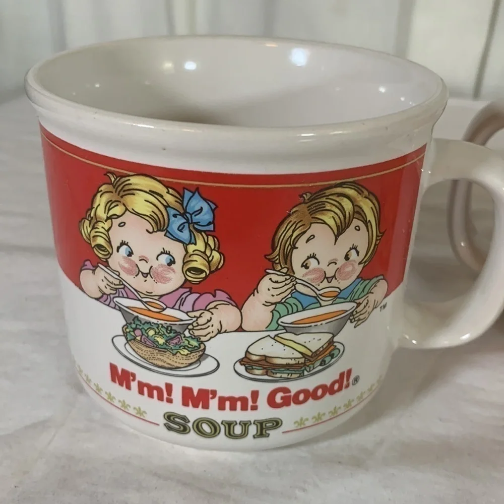 Vintage Campbell’s Soup Kids Cup/Mug, set of three